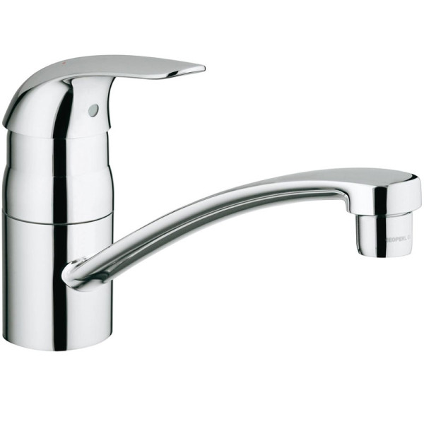 Смеситель для кухонной мойки Grohe Eueroeco Керамический картридж, цвет Хром (32750000). Фото 1