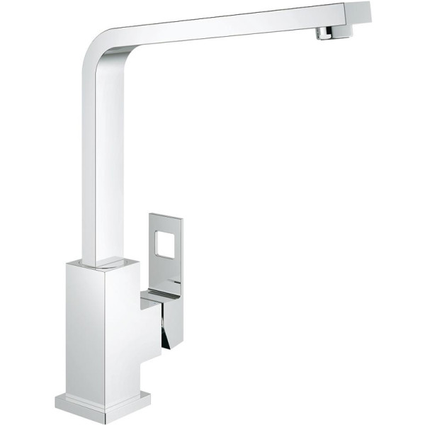 Смеситель для кухонной мойки Grohe Eurocube Керамический картридж, цвет Хром (31255000). Фото 1