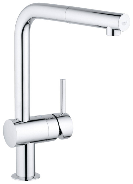 Смеситель для кухонной мойки Grohe Minta Керамический картридж, цвет Хром (32168000). Фото 1
