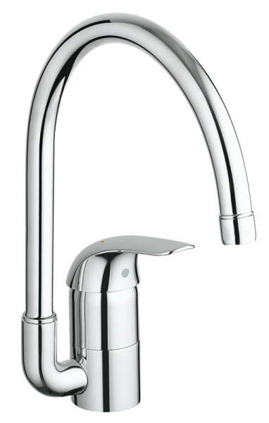 Смеситель для кухонной мойки Grohe Nova (Oras) Керамический картридж, цвет Хром (32752000). Фото 1