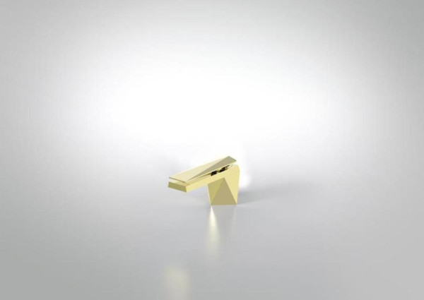 Смеситель для раковины Bravat DIAMOND F118102G-ENG, золото. Фото 3