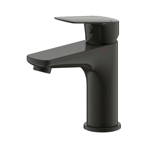 Смеситель для раковины Bravat Rhein F1429564BW-9-ENG, черный. Фото 1