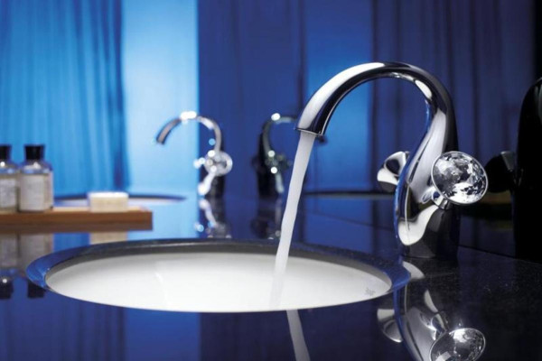 Смеситель для раковины Bravat Swan F14287C-ENG, хром. Фото 3