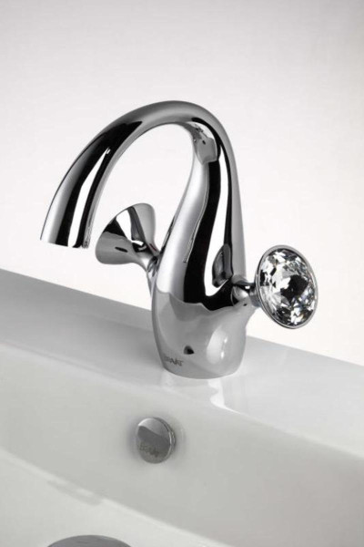 Смеситель для раковины Bravat Swan F14287C-ENG, хром. Фото 4