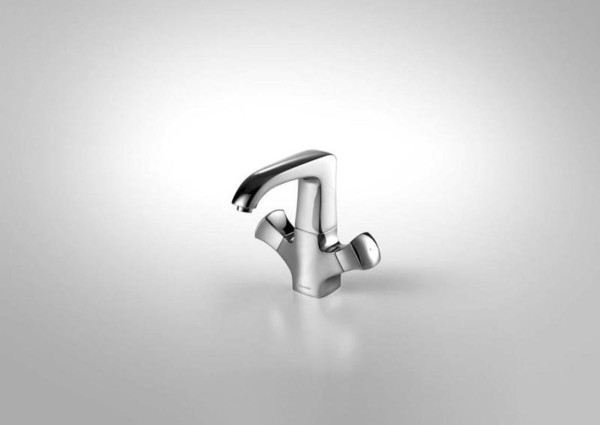 Смеситель для раковины Bravat Whirlpool F178112C, хром. Фото 3