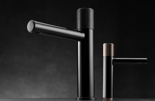 Смеситель для раковины Bronze de Luxe AVANTGARDE 2010MH, черный. Фото 8
