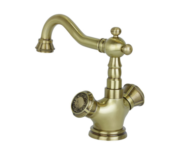 Смеситель для раковины Bronze de Luxe ROYAL 10218, бронза. Фото 3