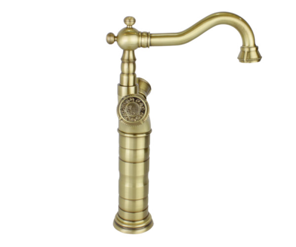 Смеситель для раковины Bronze de Luxe ROYAL 10219/1, бронза. Фото 3