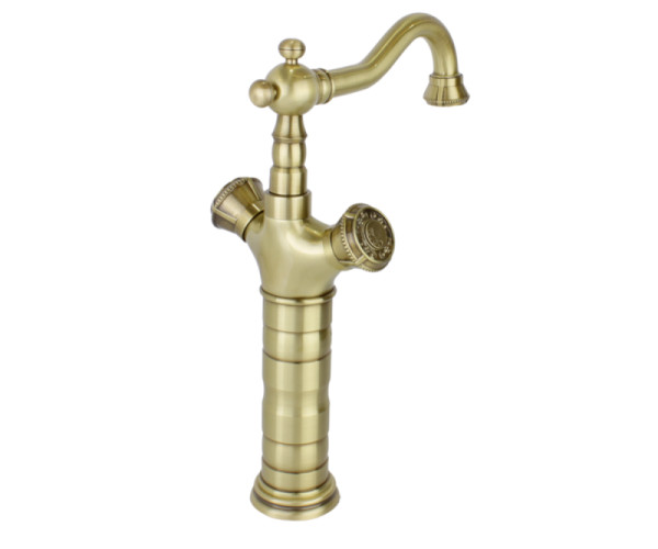 Смеситель для раковины Bronze de Luxe ROYAL 10219, бронза. Фото 4