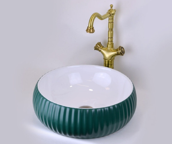 Смеситель для раковины Bronze de Luxe ROYAL 21973/1, бронза. Фото 8