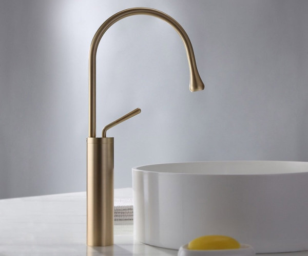 Смеситель для раковины Bronze de Luxe SCANDI 9015BR, бронза. Фото 3