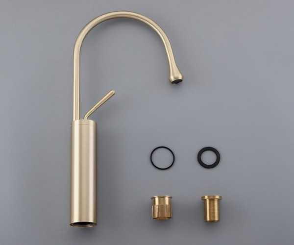 Смеситель для раковины Bronze de Luxe SCANDI 9015BR, бронза. Фото 4