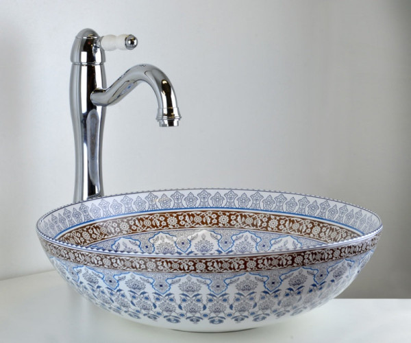 Смеситель для раковины Bronze de Luxe TIFFANY C912, хром. Фото 4