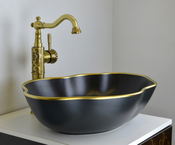 Смеситель для раковины Bronze de Luxe WINDSOR 21888, бронза. Фото 7