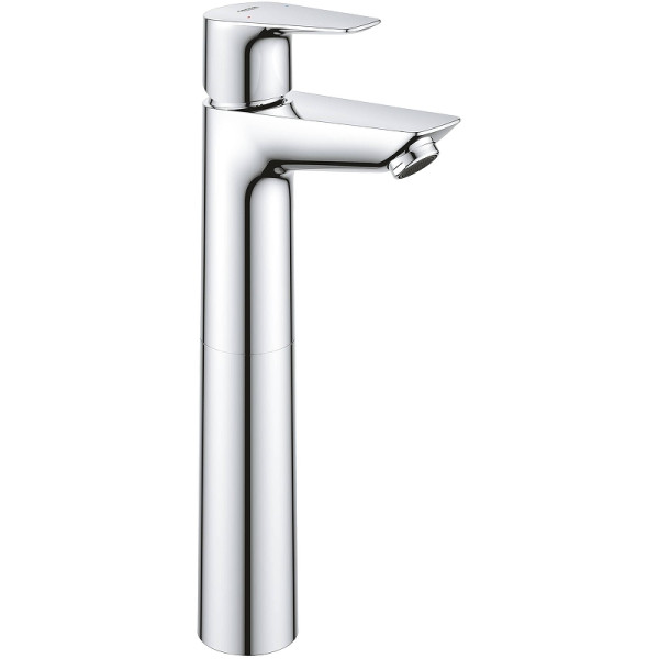 Смеситель для раковины-чаши Grohe Bau Edge Керамический картридж Хром (23761001). Фото 1