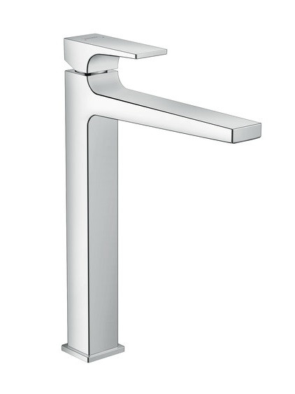 Смеситель для раковины-чаши Hansgrohe Metropol Керамический картридж со сливным гарнитуром Хром (32512000). Фото 1