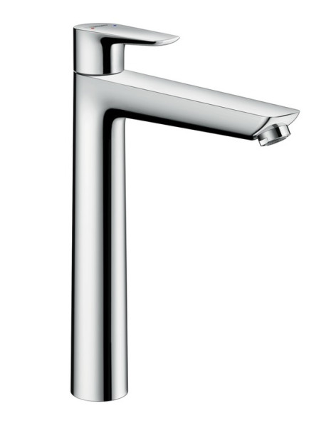 Смеситель для раковины-чаши Hansgrohe Talis E Керамический картридж со сливным гарнитуром Хром (71716000). Фото 1