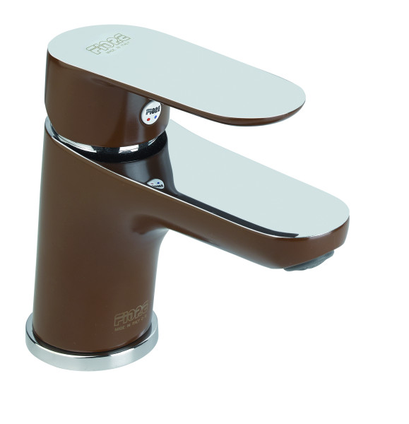 Смеситель для раковины Fiore KEVON CHIC 81MX8120, хром/коричневый. Фото 1