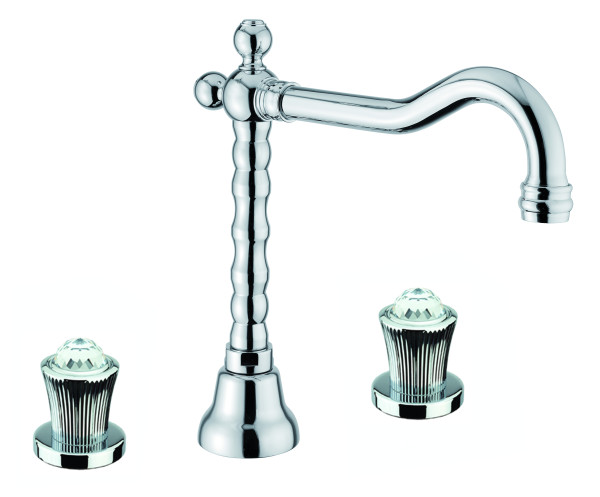Смеситель для раковины Fiore VENERE SKY (SWAROVSKI®) 13CR0637, хром. Фото 1