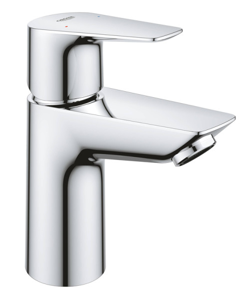 Смеситель для раковины Grohe Bau Edge Керамический картридж Хром (23330001). Фото 1