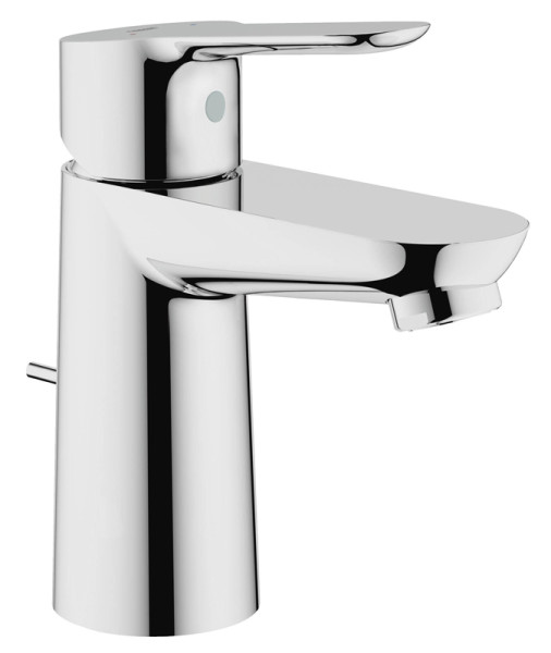 Смеситель для раковины Grohe Bau Edge Керамический картридж со сливным гарнитуром Хром (23328000). Фото 1