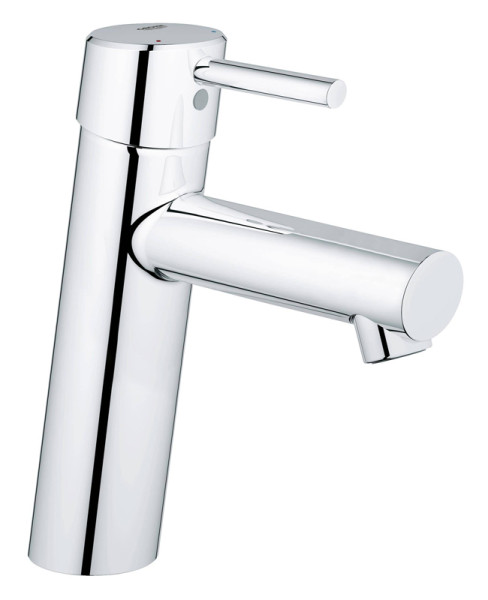 Смеситель для раковины Grohe Concetto Керамический картридж Хром (23451001). Фото 1