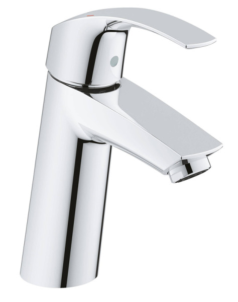 Смеситель для раковины Grohe Eurosmart New Керамический картридж Хром (23324001). Фото 1
