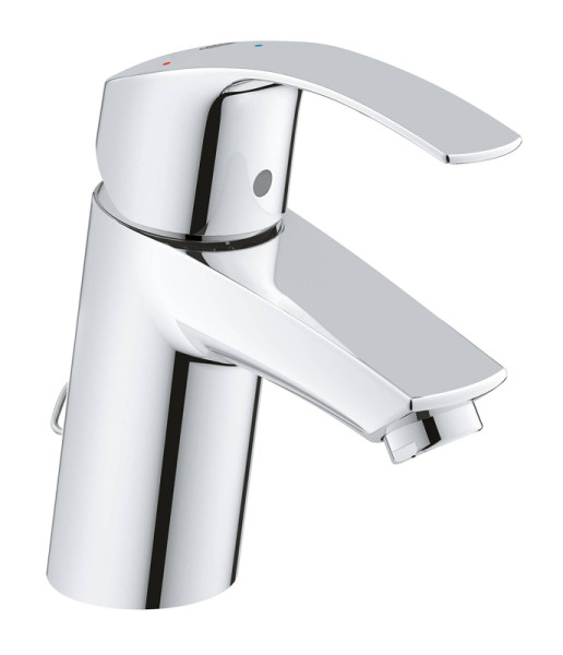 Смеситель для раковины Grohe Eurosmart New Керамический картридж Хром (23372002). Фото 1