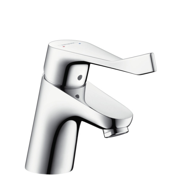 Смеситель для раковины Hansgrohe Focus Керамический картридж со сливным гарнитуром (31910000). Фото 1