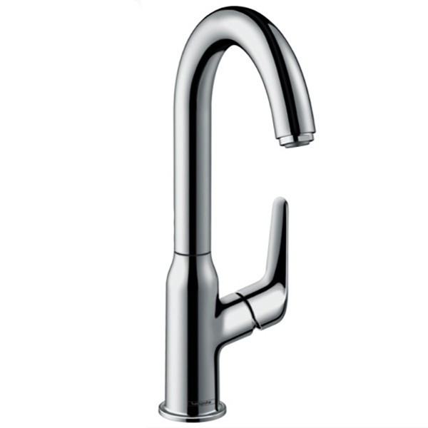Смеситель для раковины Hansgrohe Novus Керамический картридж Хром (71128000). Фото 1