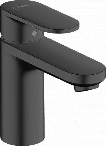 Смеситель для раковины Hansgrohe Vernis Blend Керамический картридж Черный (71580670). Фото 1