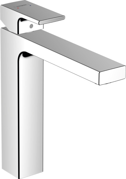 Смеситель для раковины Hansgrohe Vernis Shape Керамический картридж Хром (71591000). Фото 1