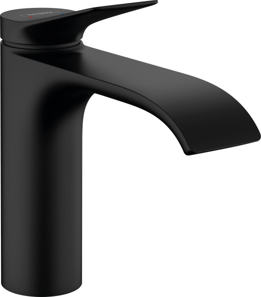 Смеситель для раковины Hansgrohe Vivenis Керамический картридж Черный (75022670). Фото 1