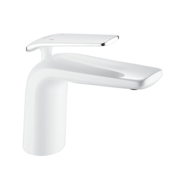Смеситель для раковины Rose R39F R3901F, белый/хром. Фото 1
