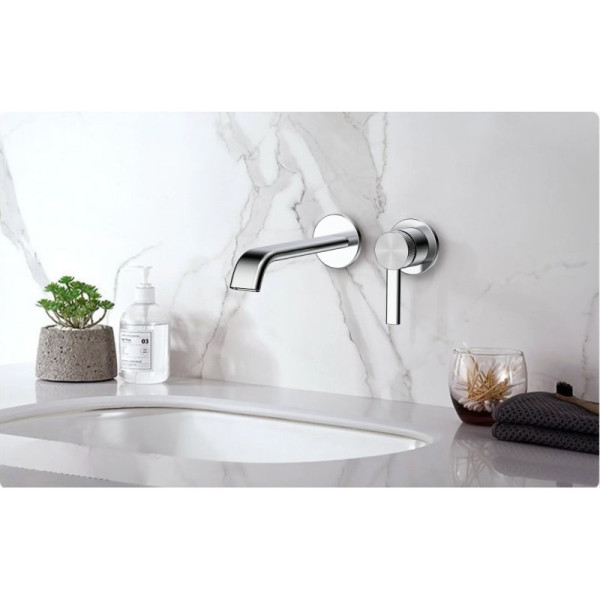 Смеситель для раковины SMARTFLOW SMF0102-R01CP, хром. Фото 3