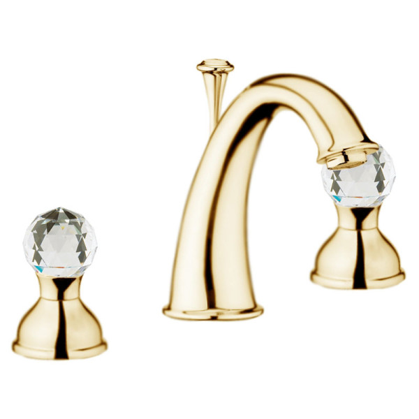 Смеситель для раковины Webert Karenina KA750101010, золото. Фото 1
