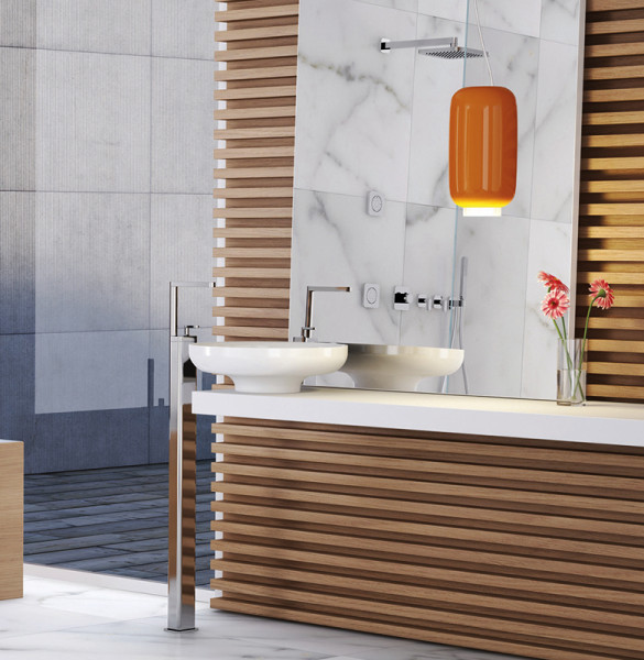 Смеситель для раковины Webert Living LV832101015, хром. Фото 3