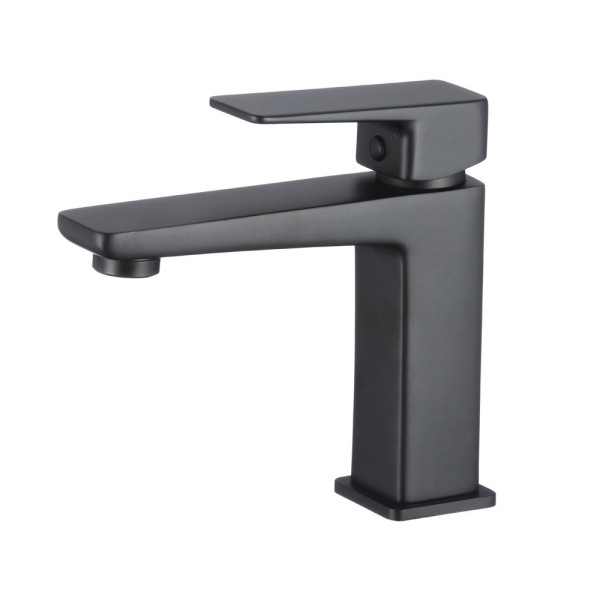 Смеситель для раковины WesnaArt NARCIS NAR06-210BL-25100, черный. Фото 1
