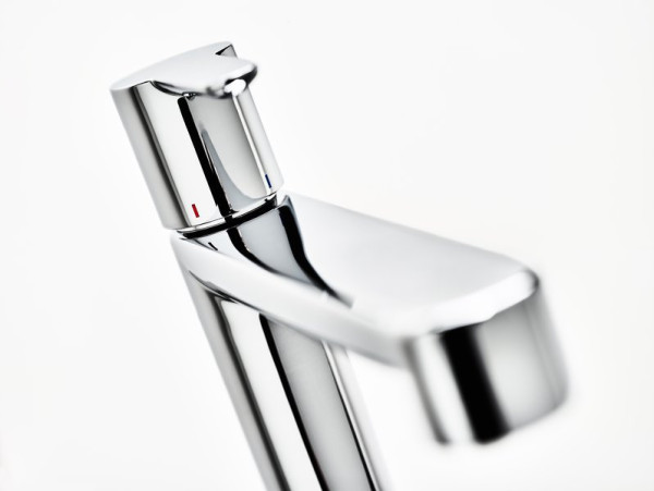 Смеситель для умывальника без донного клапана PU 015.00 высокий. Фото 4