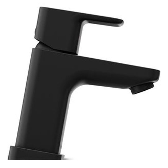 Смеситель для умывальника без донного клапана TD F 012.20 черный. Фото 2