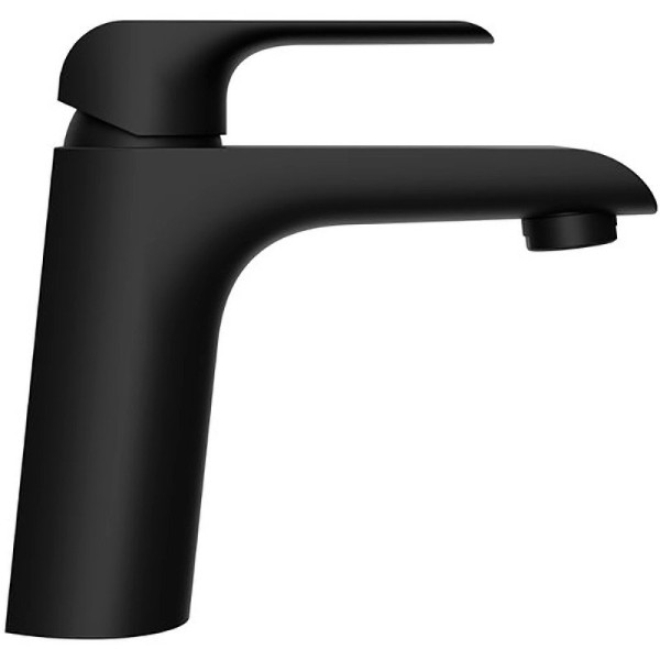 Смеситель для умывальника с донным клапаном FL 013.20 черный. Фото 3