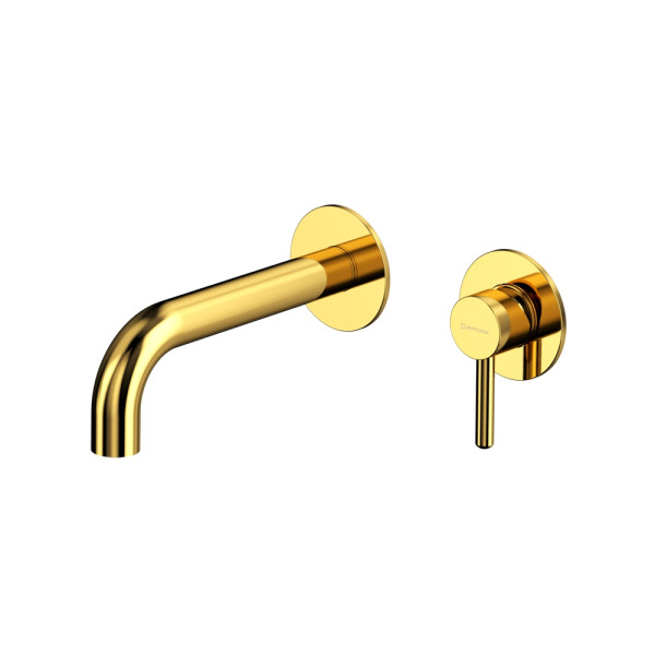 Смеситель для умывальника скрытого монтажа WHITECROSS Y Y1216GL (золото). Фото 1