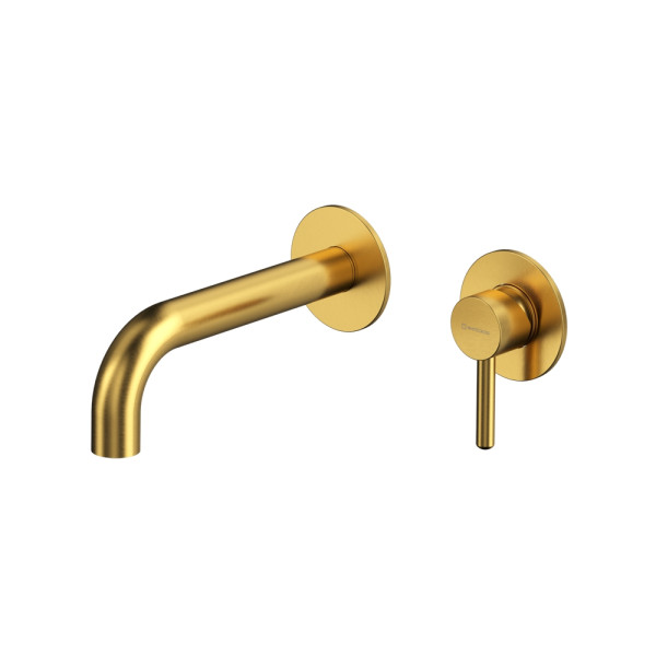 Смеситель для умывальника скрытого монтажа WHITECROSS Y Y1216GLB (брашированное золото). Фото 1