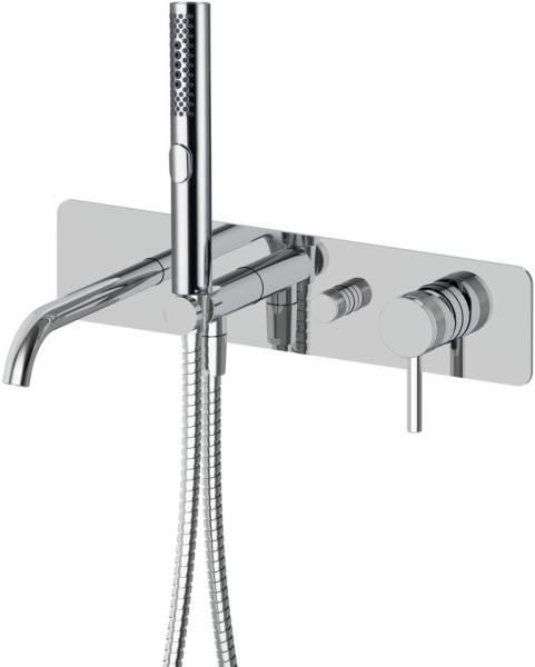 Смеситель для ванны Allen Brau Priority 5.31A05-00 (с внутренней частью) хром. Фото 1