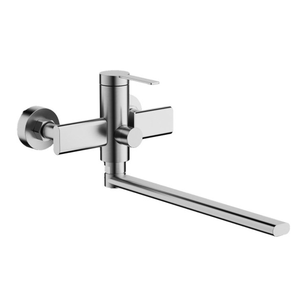 Смеситель для ванны BELZ B22813-1, сатин. Фото 1