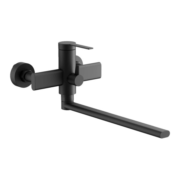 Смеситель для ванны BELZ B22813-7, черный. Фото 1