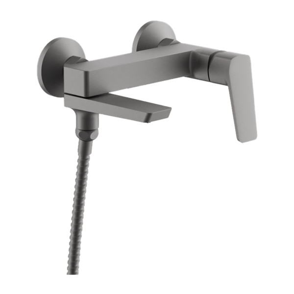 Смеситель для ванны BELZ B60715-3, оружейная сталь. Фото 1