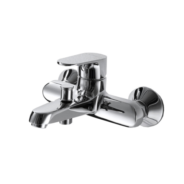 Смеситель для ванны Bravat Alfa, хром (F6120178CP-01). Фото 1