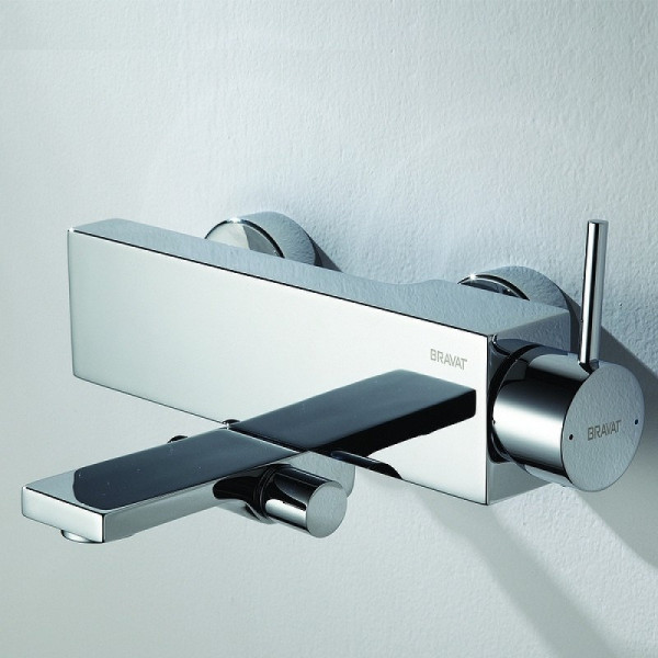Смеситель для ванны Bravat Arc F66061C-01A-ENG, хром. Фото 3