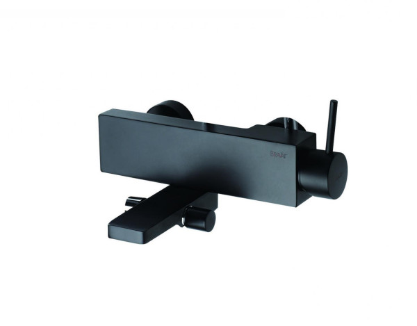 Смеситель для ванны Bravat Arc F66061K-01A-ENG, черный. Фото 1